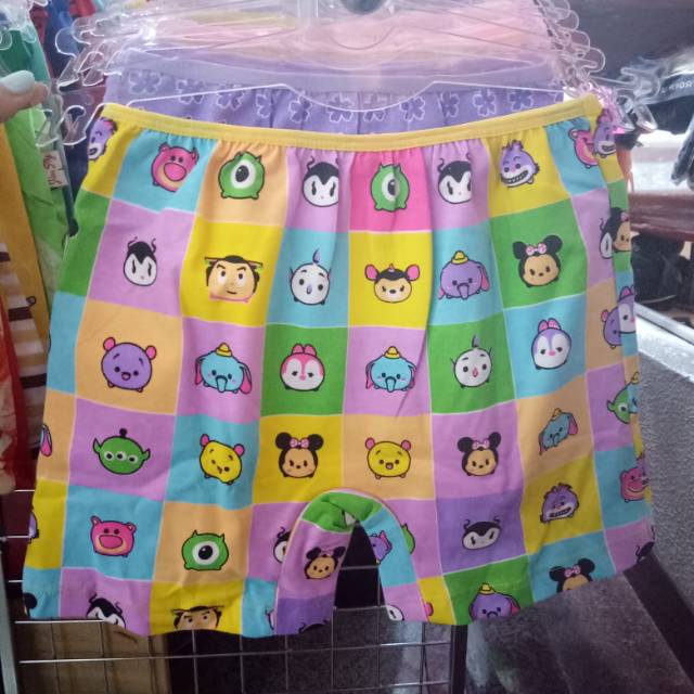 Celana boxer anak perempuan