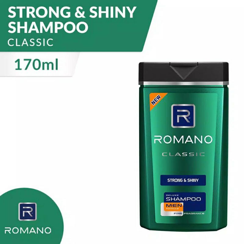 Romano Men Shampoo Strong & Shiny Classic 170 ml