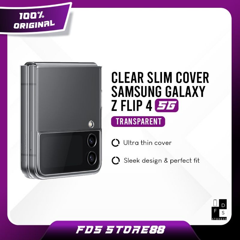 Clear Cover With Ring Samsung Galaxy Z  Flip4 Flip 4 5G Z flip 3 5G Original