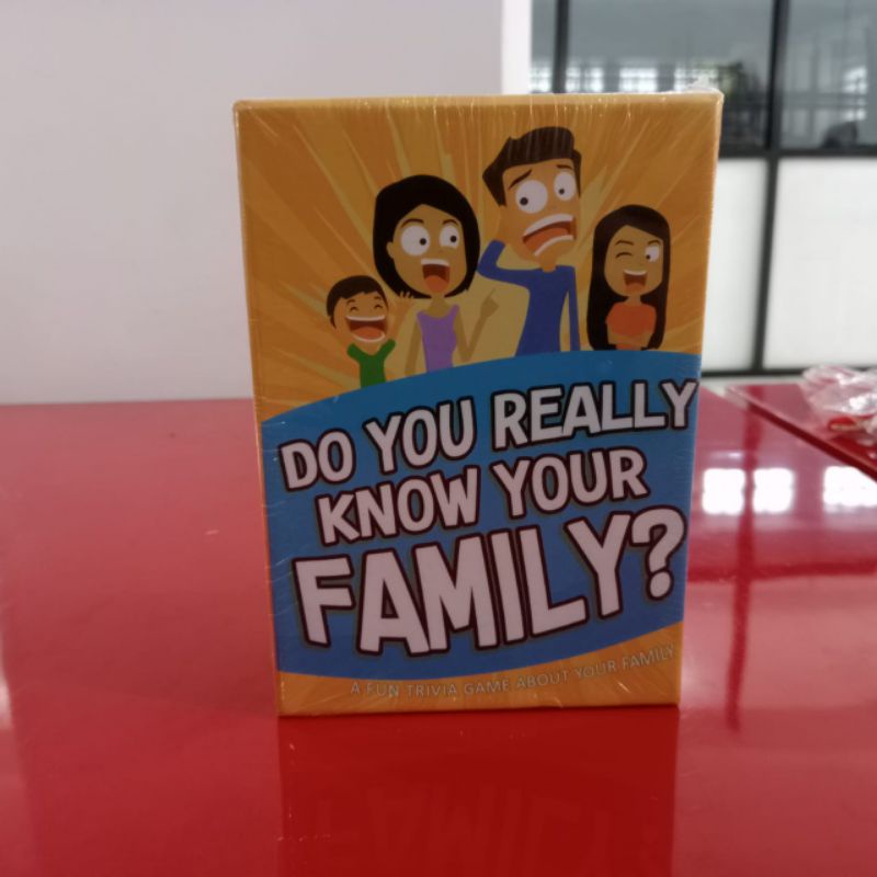 do you really know your family board game