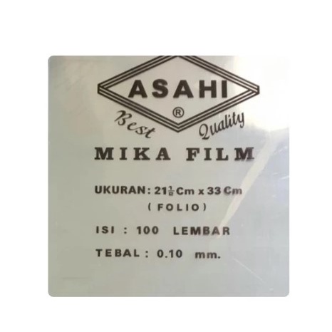 

cover mika jilid 0.10 mm F4 Asahi
