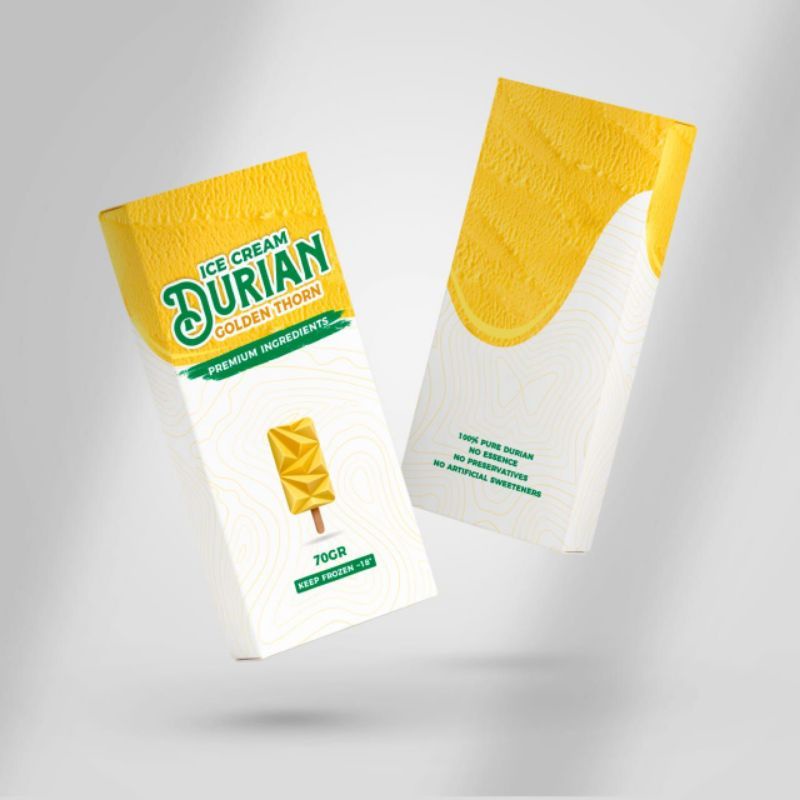 

ice cream premium durian thorn 70gr