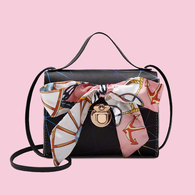 INDOMINI W153 TAS SELEMPANG PITA PRISMA PENTAGRAM FASHION WANITA SLINGBAG STYLE KOREA IMPORT COD