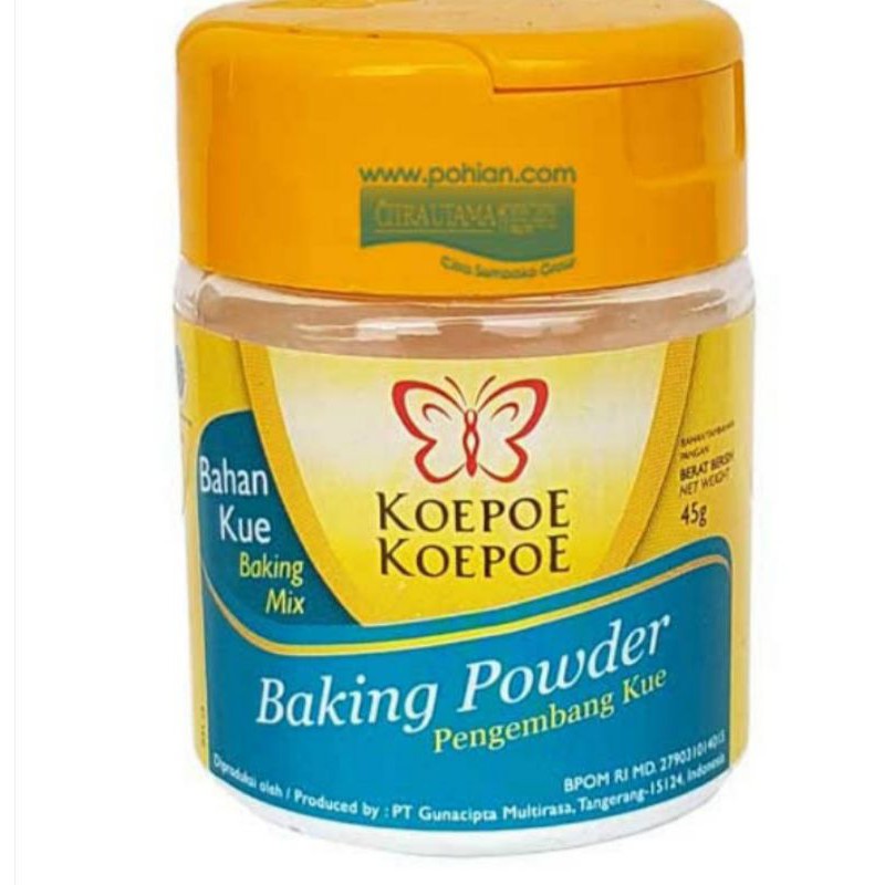 

baking powder dan soda kue