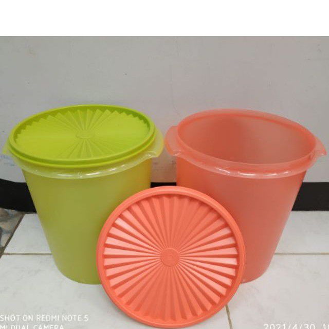 Toples kerupuk maxi canister 5,5 liter tuperware 1 pcs