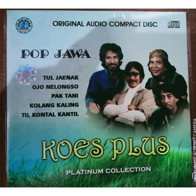 CD audio original best of Koes plus pop jawa