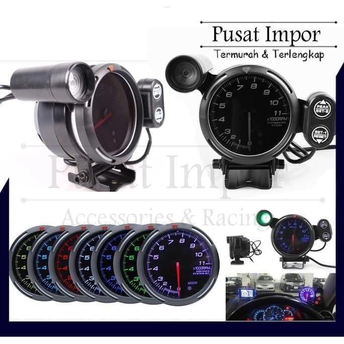 Tachometer Defi Rpm 7 Warna 3.75" UNIVERSAL
