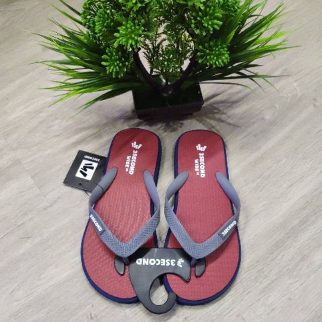 Sandal 3second cowok original new arrivals