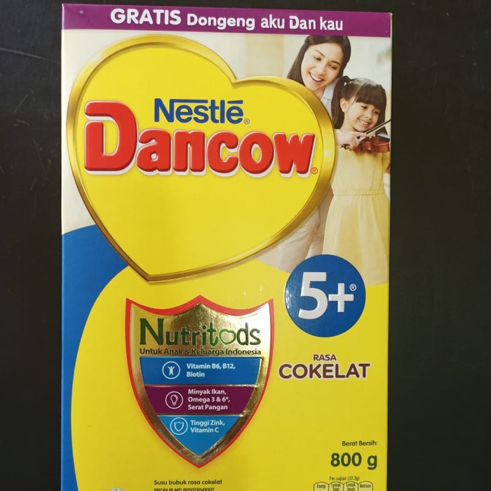 

Ee51F10 Dancow 5+ Cokelat 800Gr 6ddv