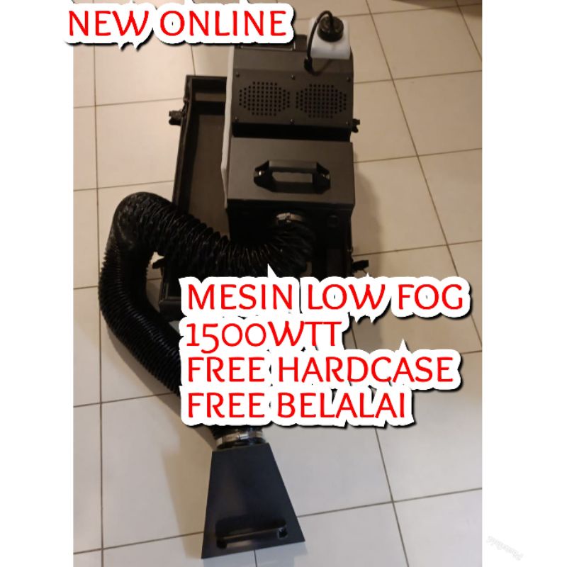 MESIN LOW FOG 1500WATT FREE HARDCASE