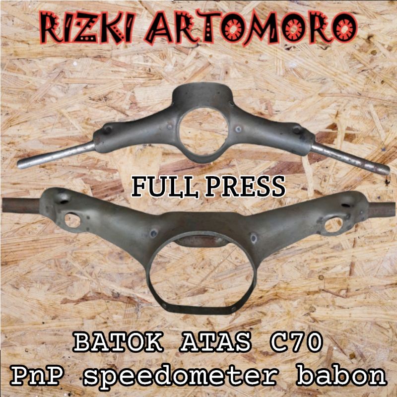 batok kepala atas c70 racing pnp speedometer babon digital