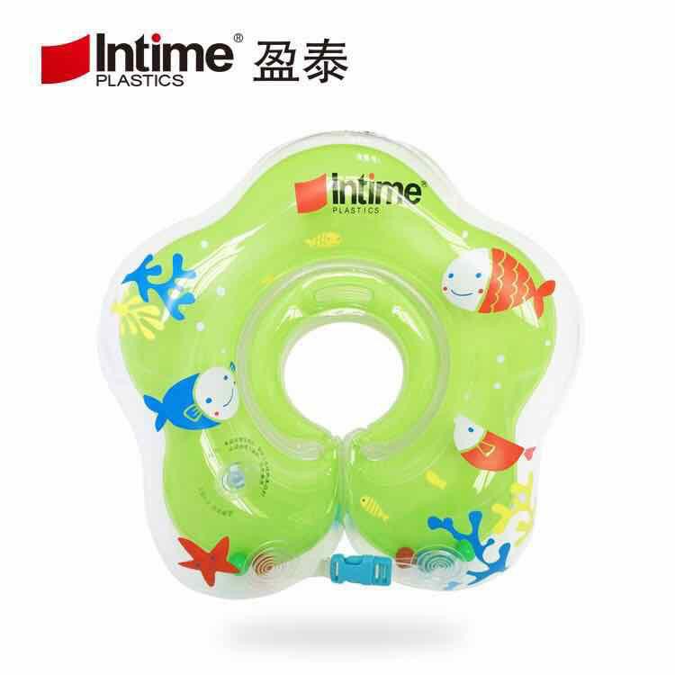 Pelampung Leher Bayi Baby Swim Neckring star bintang merek Intime YT-076