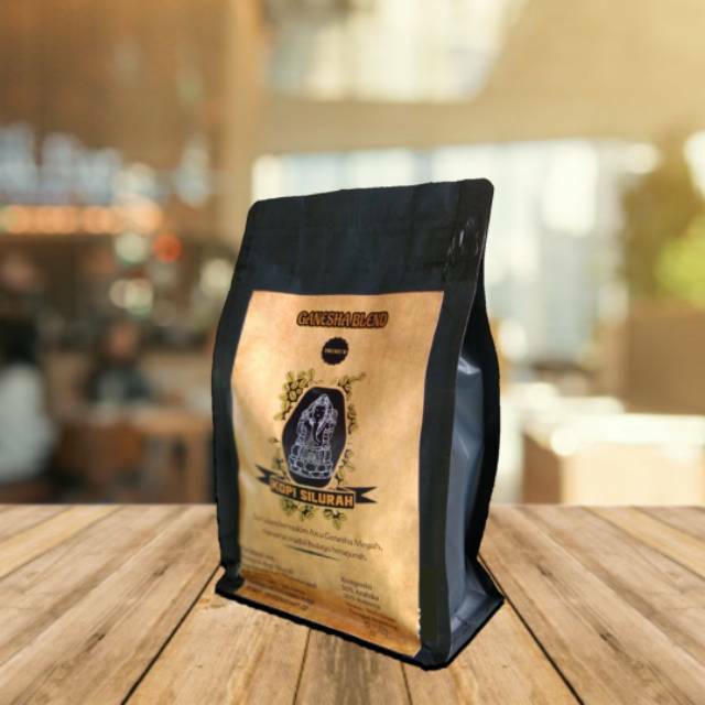 

KOPI GANESHA BLEND 250 gr untuk kopi susu dan espresso Robusta Arabica Kopi Blend