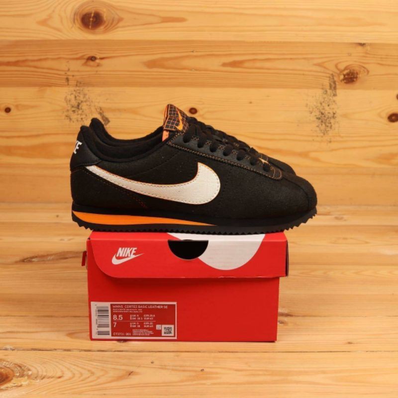 SEPATU NIKE CORTEZ CLASSICS DAY OF THE DEAD BLACK