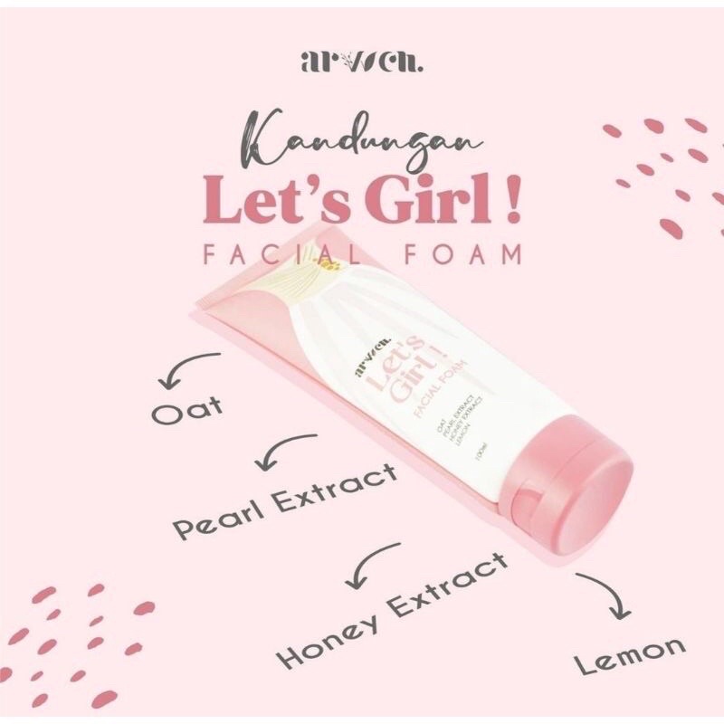 ARVVEN FACIAL FOAM LET’S GIRL &amp; LET’S BOY!