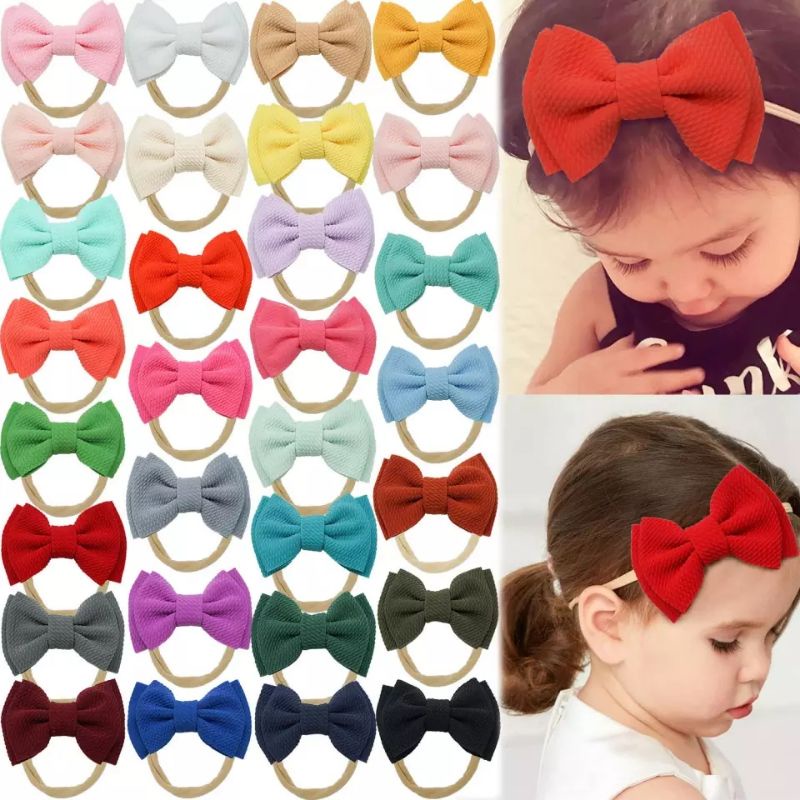 (Pimenova) pita headband bandana pita big bandana bayi oversize bow