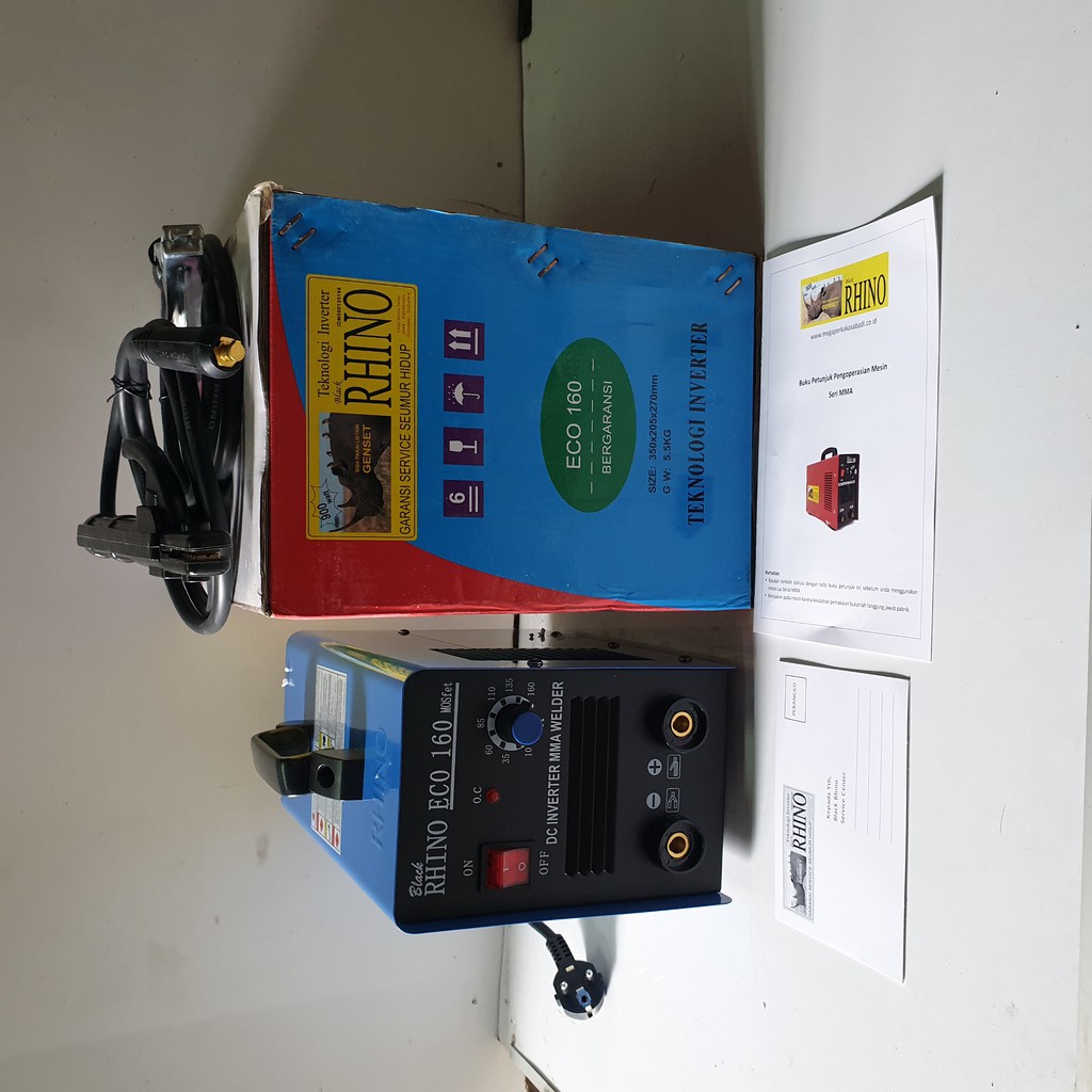 RHINO 160E Mesin Travo Las Rhino 160A Trafo Las Inverter 160 A