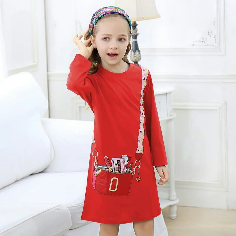 Dress Mibag - Pakaian Anak - Dress Anak Perempuan Terbaru