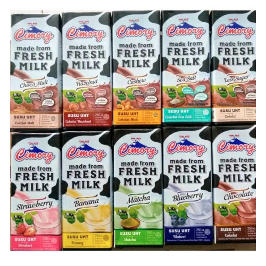 

Cimory UHT Fresh Milk All Variant 250 ml