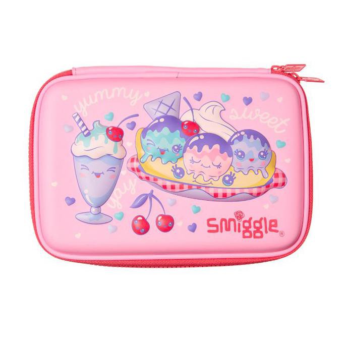 

New Arrival SMIGGLE Original Pencil Case Hardtop Beyond Pink