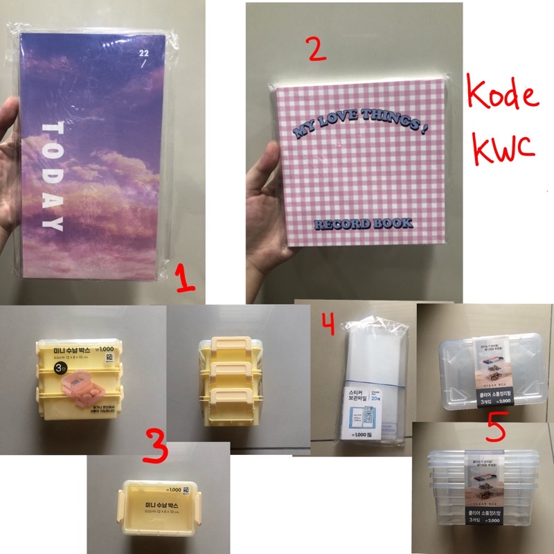 

[READY STOCK KWC] Planner Journal Korea My Love Things Lucalab Official Yearly 3 Months Composition
