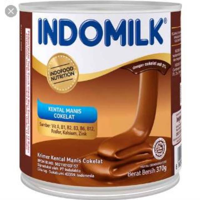 

Indomilk Kaleng Kental Manis 370gr