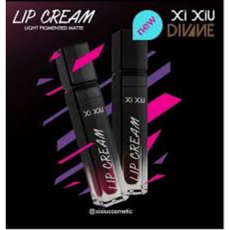 XI XIU LIP CREAM Light Pigmented Matte ~ Lipcream xi xiu