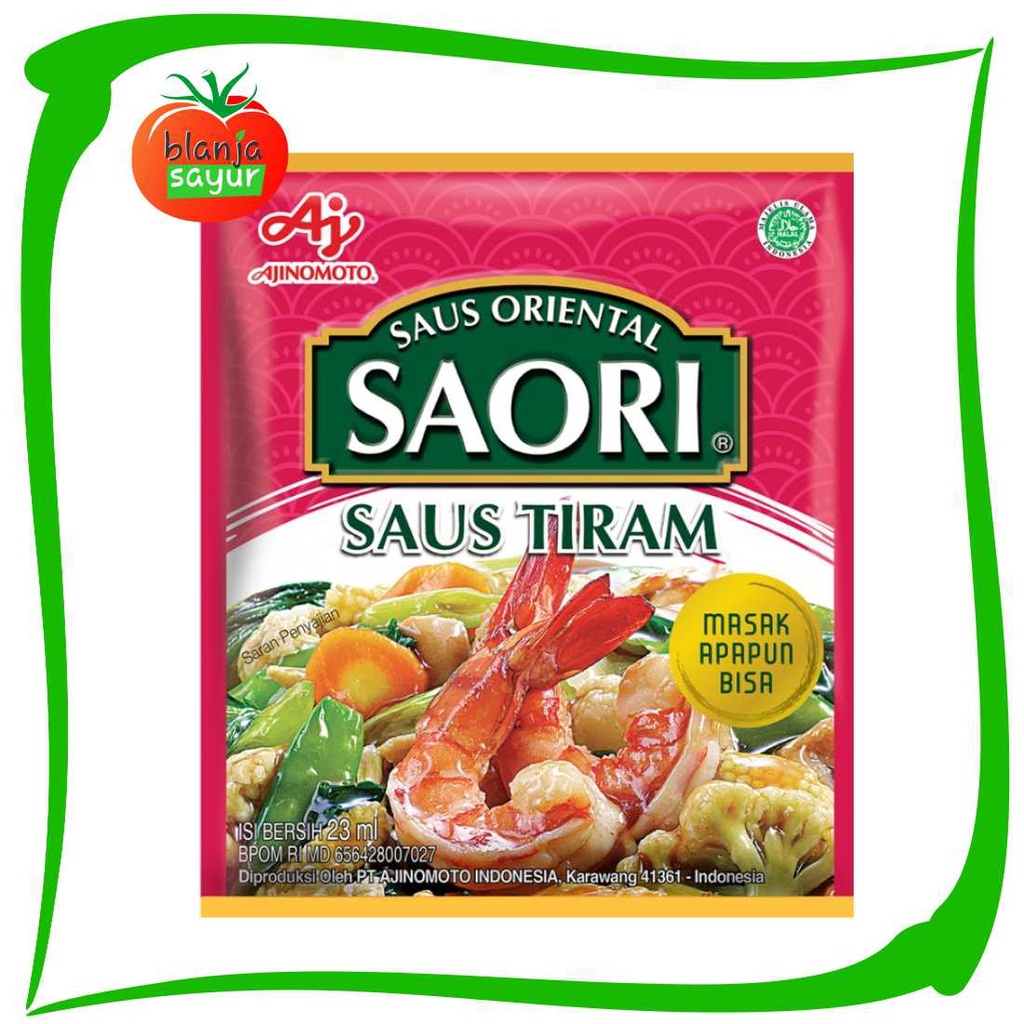 

Saori Saos Tiram sachet