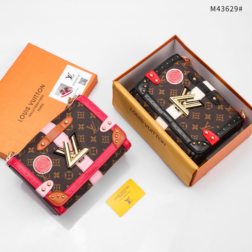 TAS WANITA-TAS IMPORT- Louis Vuitton Bag Twist MM #43629