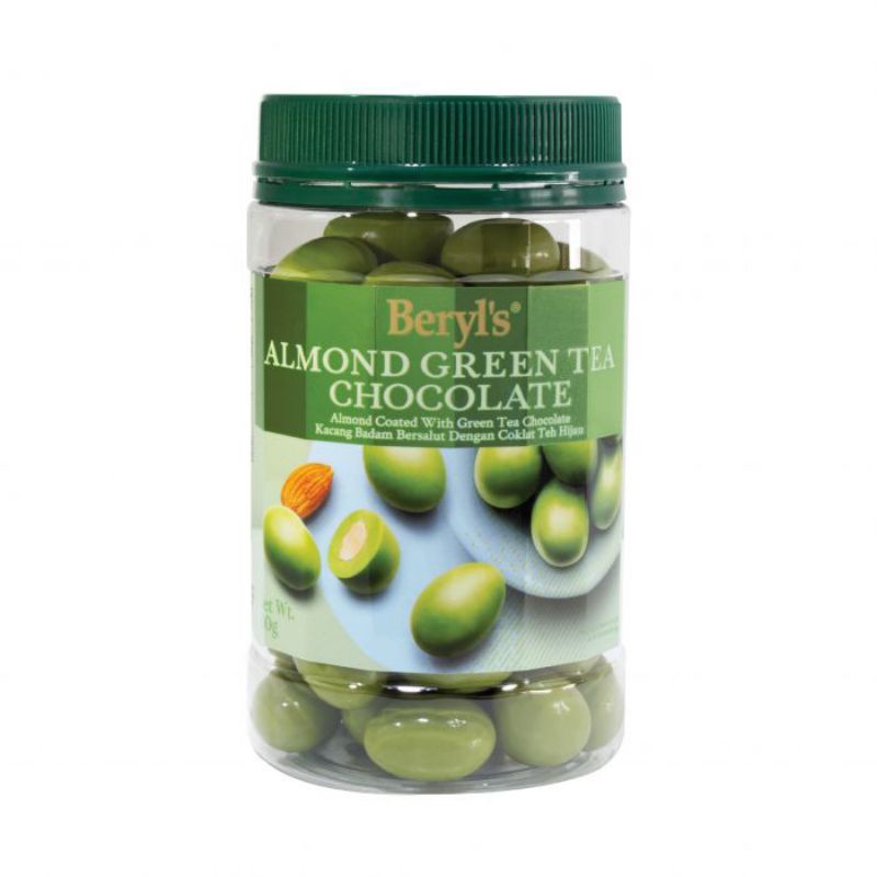 

[READY STOCK] Beryl's Almond Coated With Green Tea Chocolate 410 gram