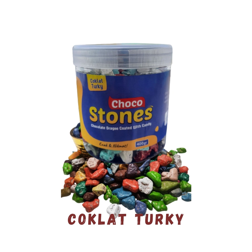 

Coklat Kerikil 400gr - Coklat Arab - Coklat Batu - Cokelat Asal TURKI