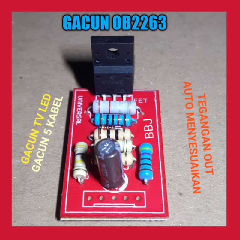 Gacun ob2263  Gacun 5 kabel  Gacun tv LED