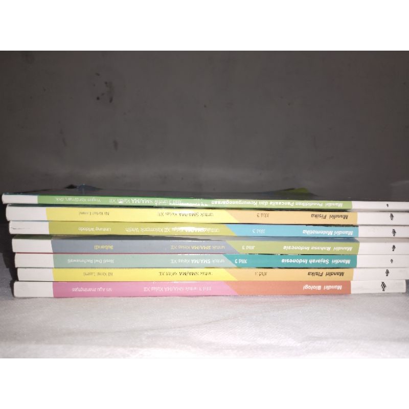 

[PRELOVED] BUKU MANDIRI ERLANGGA KELAS XII SMA IPA/IPS