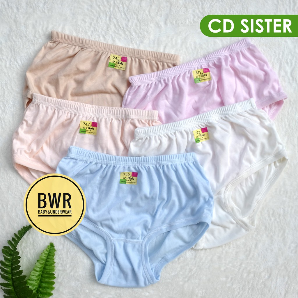 CD SISTER | Celana Dalam Wanita Dewasa Sister [VI HA7-LA7] Murah Berkualitas - Bwr