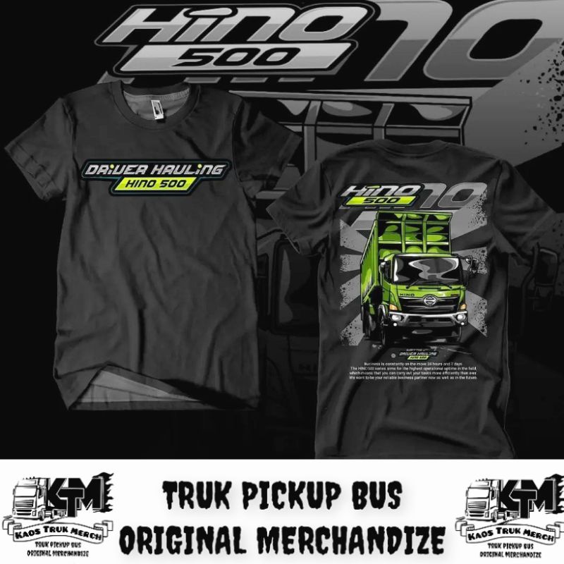 Kaos Truck Hino 500 Terbaru / Kaos Truck Original