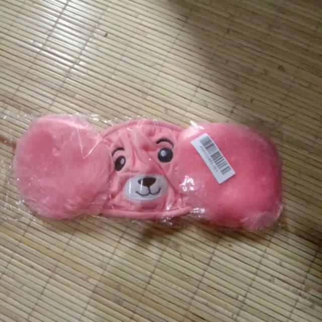 Ready Masker Anak Bulu Dengan Penutup Telinga Design Kartun