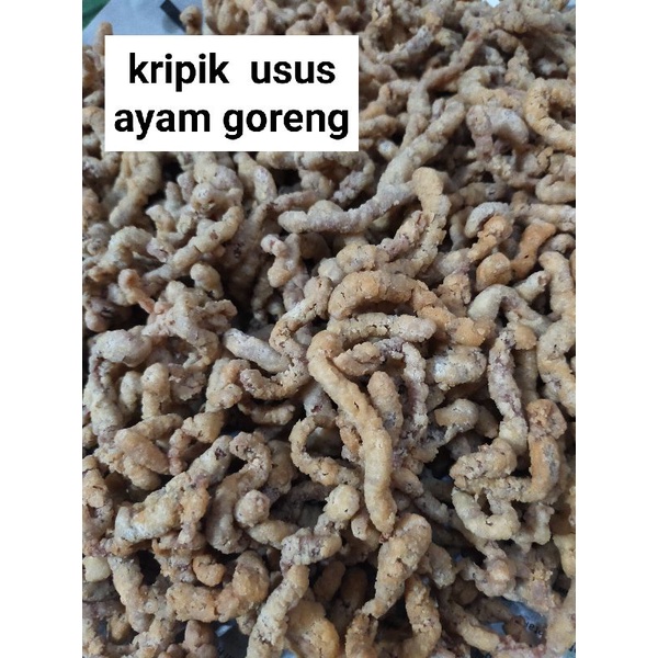 

kripik usus ayam