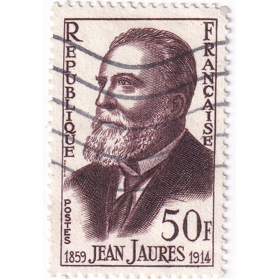 

Prangko France 1959 - The 100th Anniversary of the Birth of Jean Jaurès 50Fr Used