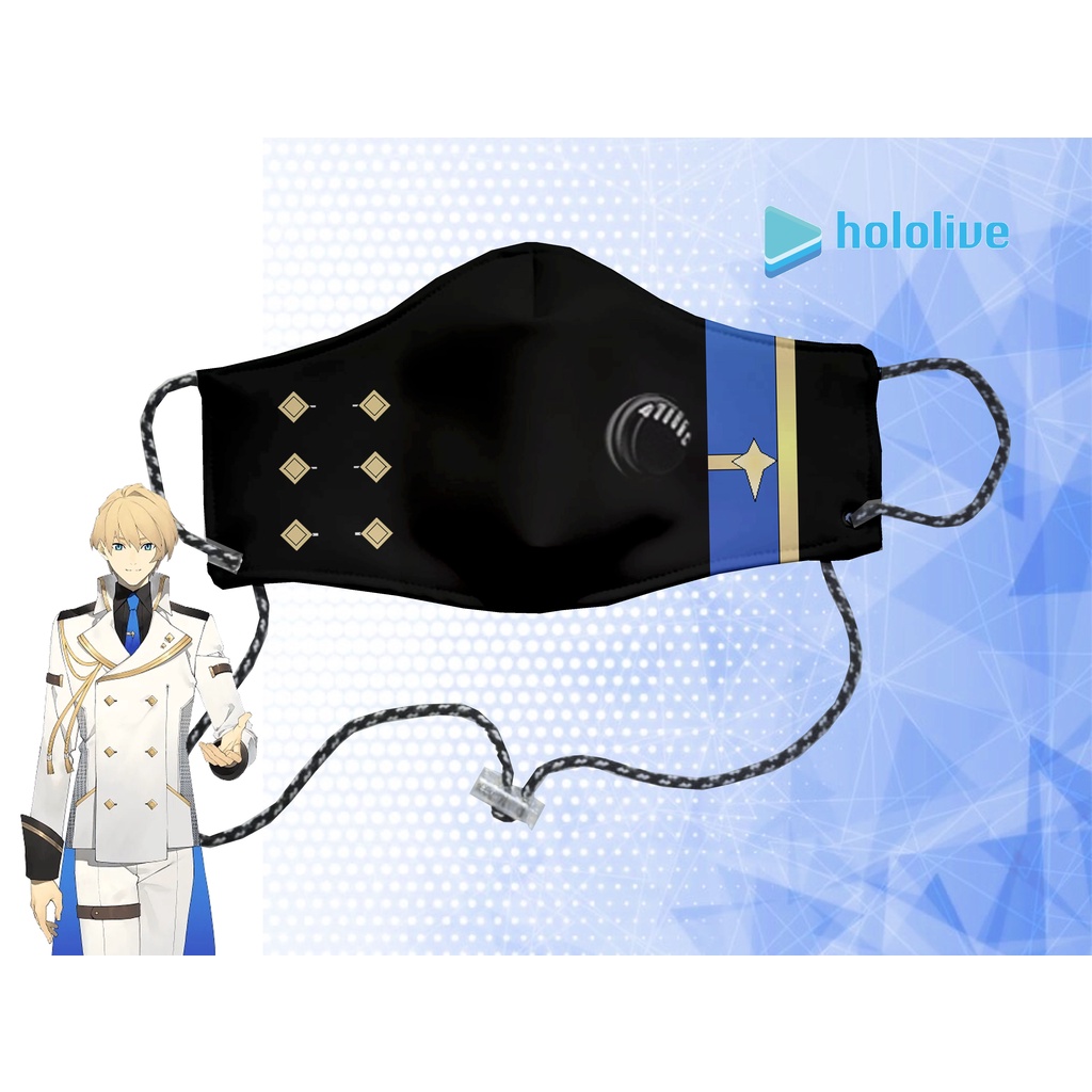 MASKER KAIN N95 2PLY HOLOLIVE KISHIDO TEMMA