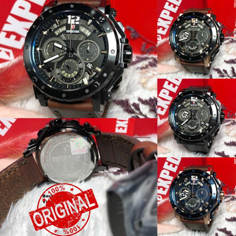 ORIGINAL 100% Expedition Jam Pria E6402