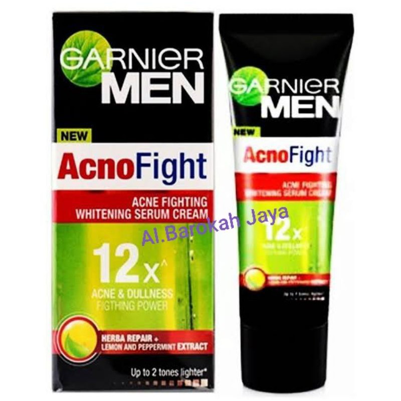 Garnier Men Acno Fight Moisturizer - 20ml pelembab wajah garnier pelembab pria krim garnier krim