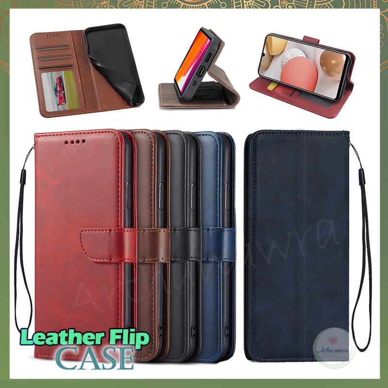 SAMSUNG GALAXY A32 4G FLIP CASE FLIP WALLET LEATHER COVER CASING KULIT DOMPET SARUNG HP