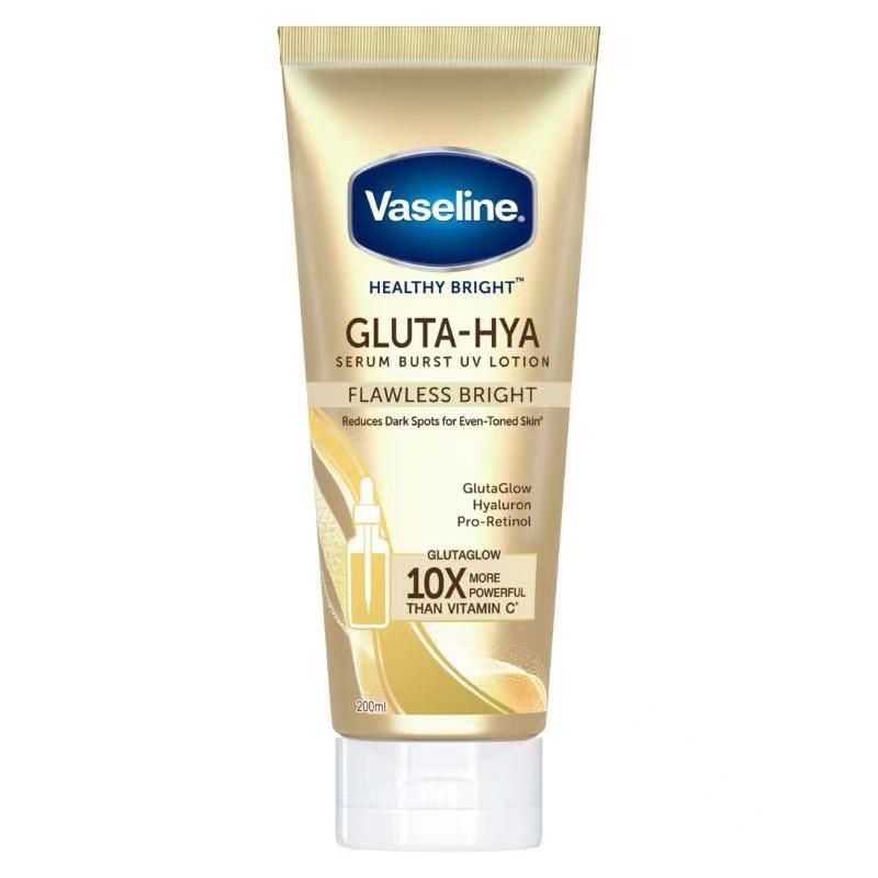 Vaseline Gluta - Hya Serum Burst Uv Lotion Isi 330ml Ready Stok Original 100% ~ Asli