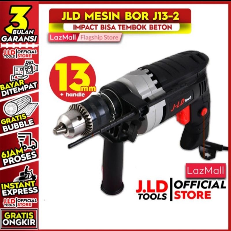Electric Impact Drill JLD 13MM 13-2 Mesin Bor Listrik JLD 13MM JLD 13-2
