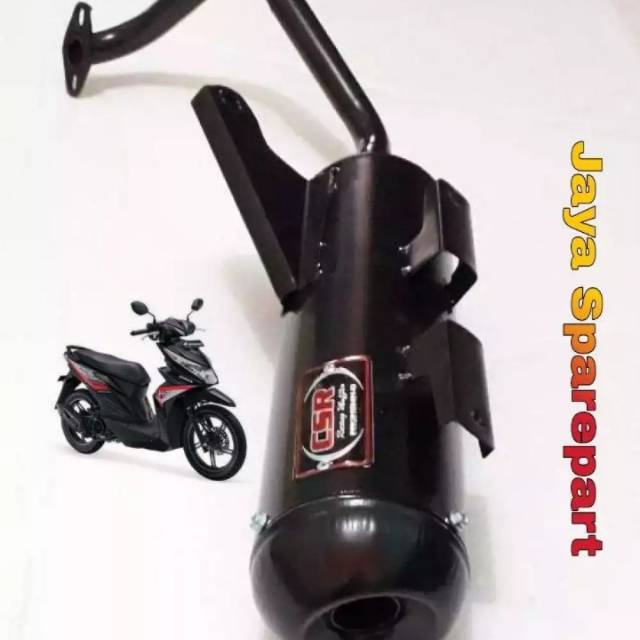 Knalpot csr untuk honda beat bobokan merek CSR mberrr