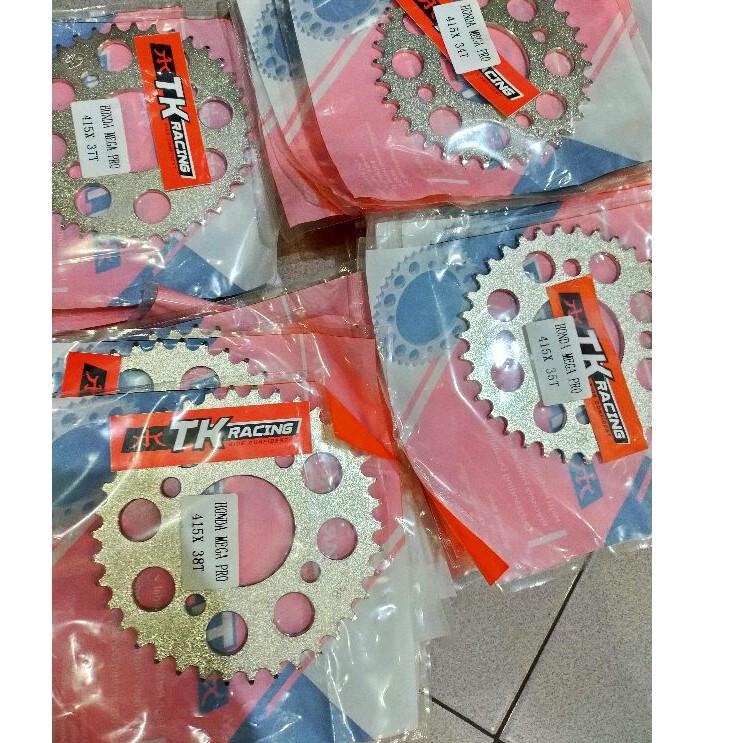 Kirim Hari Ini RK TK RACING SSS TDR MEGAPRO GEAR GER BELAKANG MP  PNP HONDA MEGAPRO GL PRO TIGER VERZA CB150R HOLE 4 SONIC150 MP TILAM