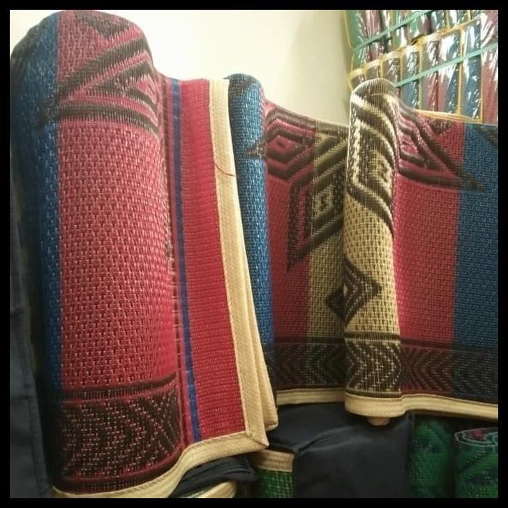 Tikar Plastik (Leisure Mat) Uk 2X3 / Karpet Tiker Lipat Piknik
