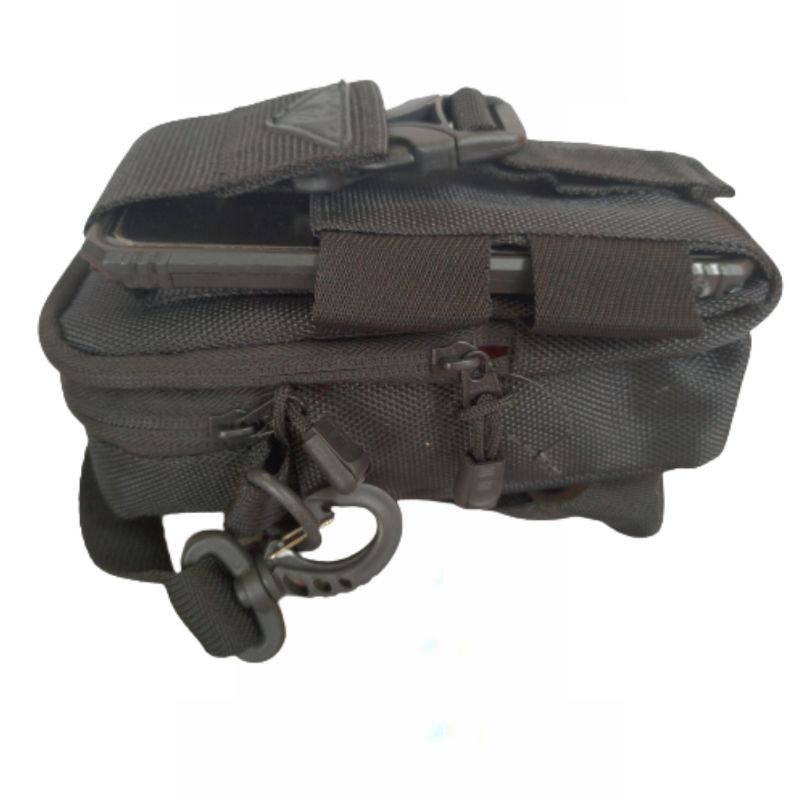 sarung hp tactical army triple plus selempang - dompet hp 3 ruang