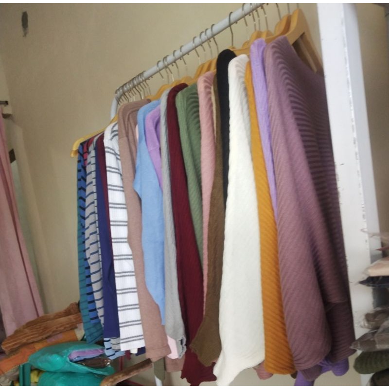 BATHWING KNIT MINT+ROK PLISKET MINT