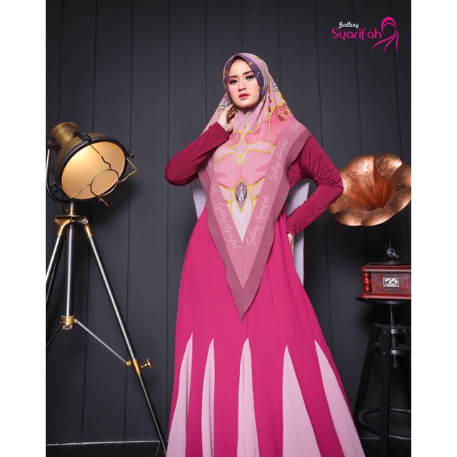 KHIMAR PRINTING HANIFA GEES